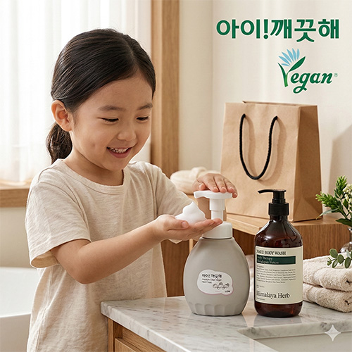 �ڵ���� ���̱����� �����̾� Ŭ�� ��� 450ml + Nard ���� �ٵ���� 500ml